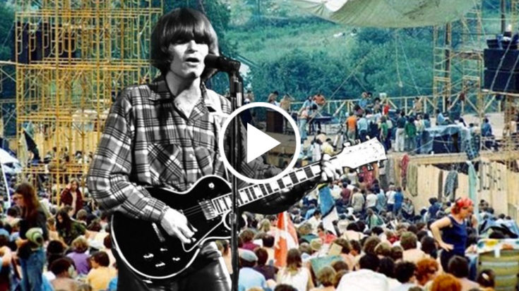 creedence-woodstock-69-play-button | I Love Classic Rock Videos