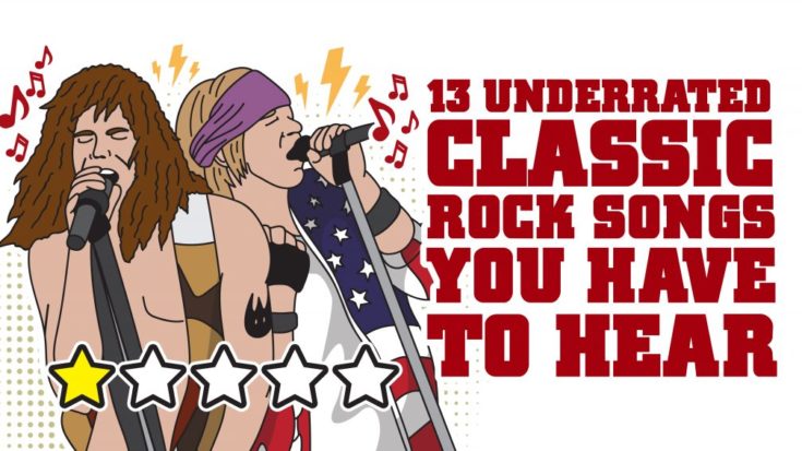 13 Underrated Classic Rock Songs You Need To Hear | I Love Classic Rock Videos
