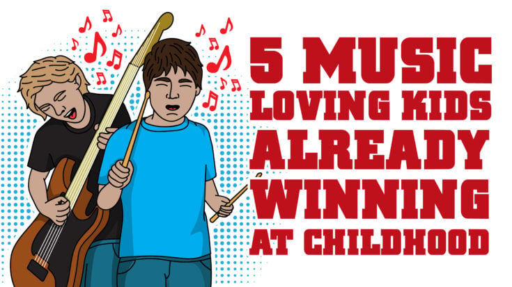 5 Music-Loving Kids Already Winning At Childhood | I Love Classic Rock Videos