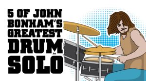 5 of John Bonham’s Greatest Drum Solos