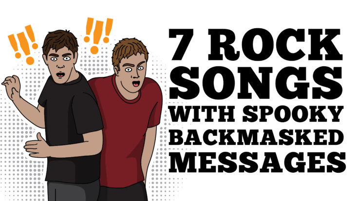 7 Rock Songs With Spooky Backmasked Messages | I Love Classic Rock Videos