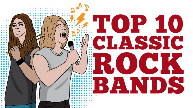 Top 10 Classic Rock Bands | I Love Classic Rock Videos