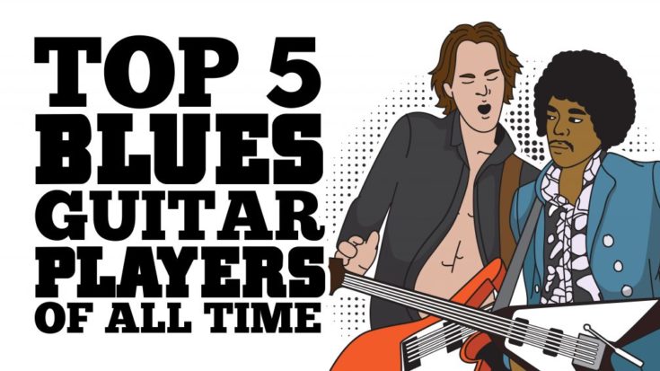 Top 5 Blues Guitar Players Of All Time | I Love Classic Rock Videos
