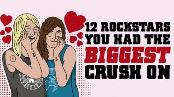 12 Rockstars You Had The BIGGEST Crush On | I Love Classic Rock Videos