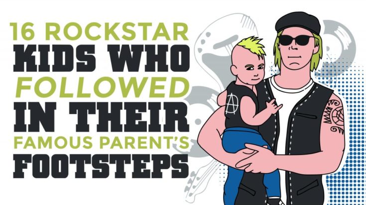 16 Rock Star Kids Who Followed In Their Famous Parents’ Footsteps | I Love Classic Rock Videos