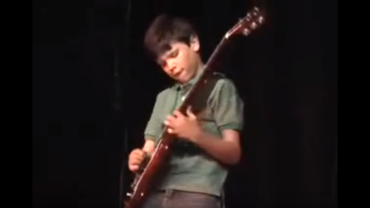 12-Year-Old Plays Lynyrd Skynyrd’s “Free Bird” Guitar Solo At Talent Show | I Love Classic Rock Videos