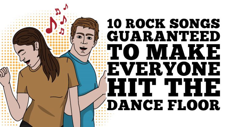 10 Rock Songs Guaranteed To Make Everyone Hit The Dance Floor | I Love Classic Rock Videos