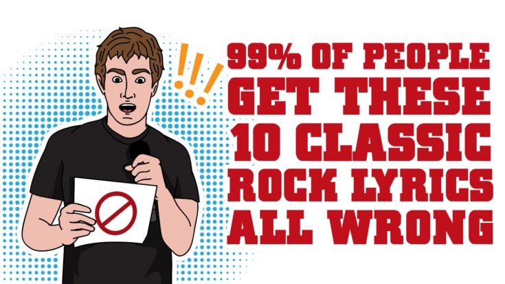 99% of People Get These 10 Classic Rock Lyrics All Wrong | I Love Classic Rock Videos