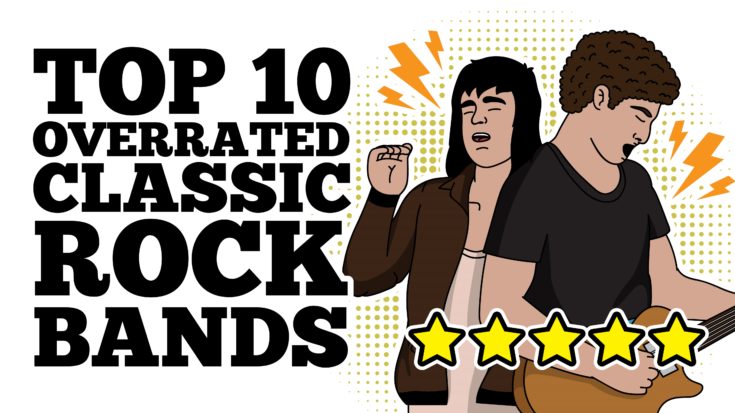 Top 10 Overrated Classic Rock Bands-01 | I Love Classic Rock Videos