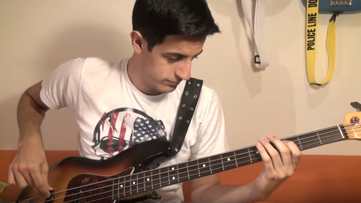 Bassist Plays 100 Iconic Bass Lines In One Medley And We’re Mindblown | I Love Classic Rock Videos