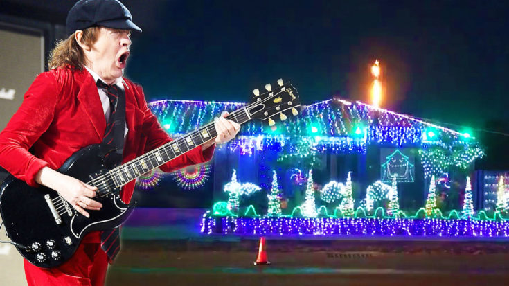 ACDC-christmas-light-show | I Love Classic Rock Videos