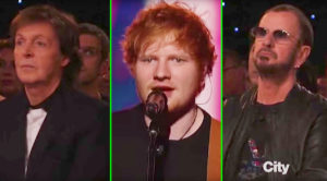 Paul McCartney And Ringo Starr Nearly Tear Up As Ed Sheeran Flawlessly Covers ‘In My Life’