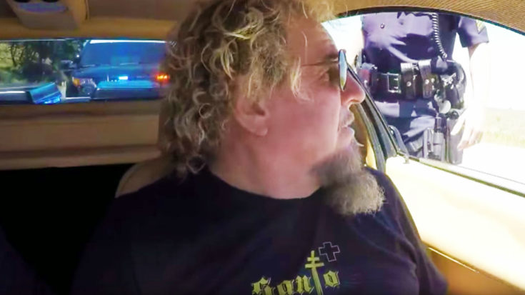 Sammy Hagar Ironically Gets Pulled Over With Jay Leno In The Car… | I Love Classic Rock Videos