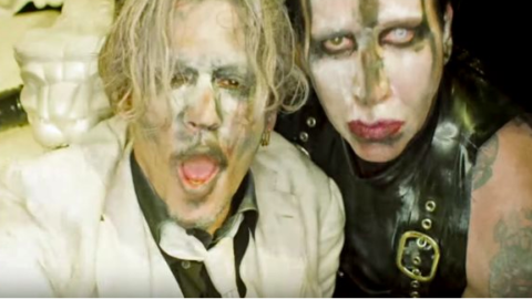 Marilyn Manson Premieres “SAY10” Starring Johnny Depp | I Love Classic Rock Videos