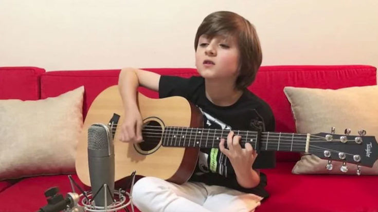9 Year-Old Boy Covers “Wish You Were Here” So Well, It Would Make David Gilmour Proud | I Love Classic Rock Videos