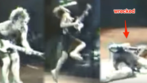 Angus Young Drinks 14 Cups of Coffee, Grabs and Guitar, And This Is The Result… | I Love Classic Rock Videos