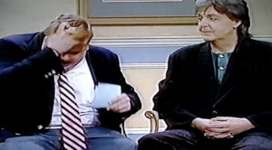 You Will Never Be As Deliciously Awkward As Chris Farley Was That Time He Interviewed Paul McCartney