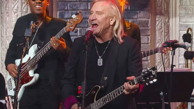 Joe Walsh Crashes The Colbert Show And Brings The Damn House Down | I Love Classic Rock Videos