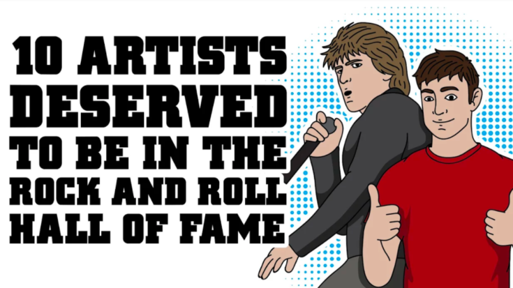 10 Artists That Deserved To Be in the Rock and Roll Hall of Fame | I Love Classic Rock Videos