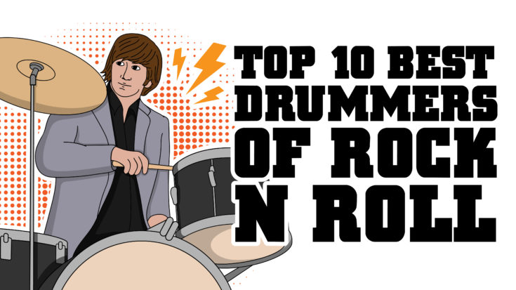 Top 10 Best Drummers of Rock ‘n Roll | I Love Classic Rock Videos