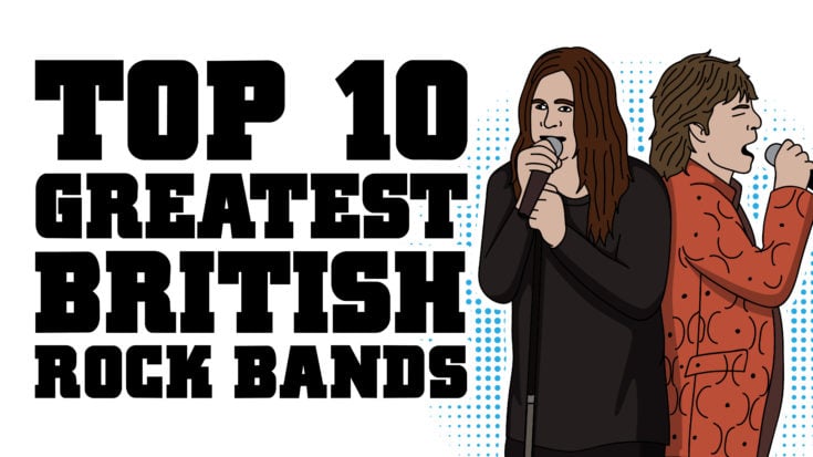 Top 10 Greatest British Rock Bands | I Love Classic Rock Videos