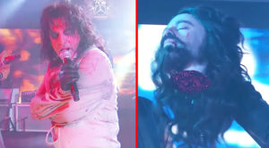 Alice Cooper & The Foo Fighters Took Over Jimmy Kimmel Halloween Night, &, Well, Things Got Wild…