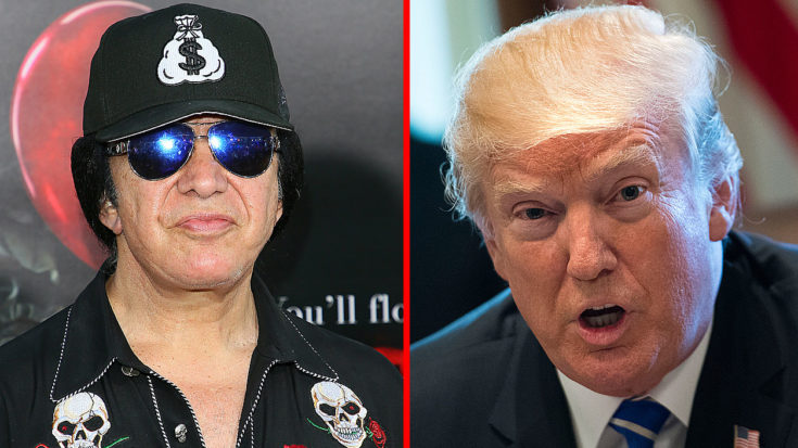 After All This Time, Gene Simmons Finally Gets Candid About President Trump… | I Love Classic Rock Videos