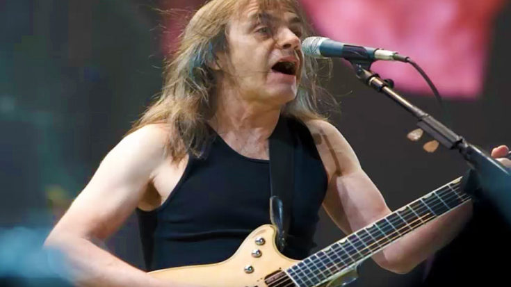 Flashback To Malcolm Young’s Career Defining Final Performance Of “For Those About To Rock” | I Love Classic Rock Videos