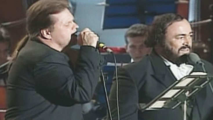 Worlds Collide As Meat Loaf Teams With Luciano Pavarotti For A Duet That’ll Leave You Speechless | I Love Classic Rock Videos