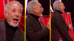 Tom Jones Steals The Show On ‘The Voice’ When Out Of The Blue He Gets Up And Belts Out “Great Balls Of Fire”
