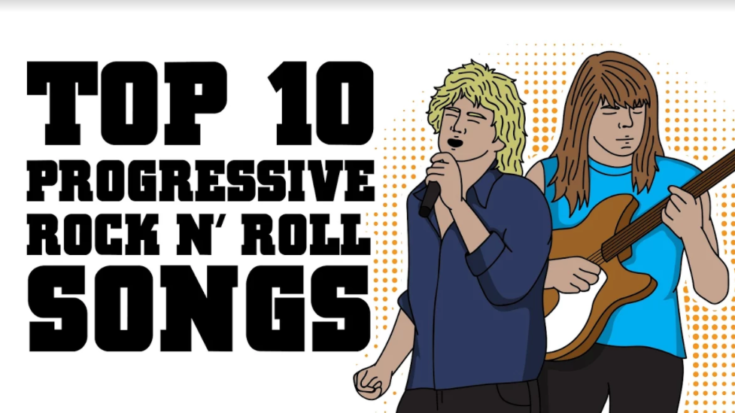 Top 10 Progressive Rock n’ Roll Songs | I Love Classic Rock Videos