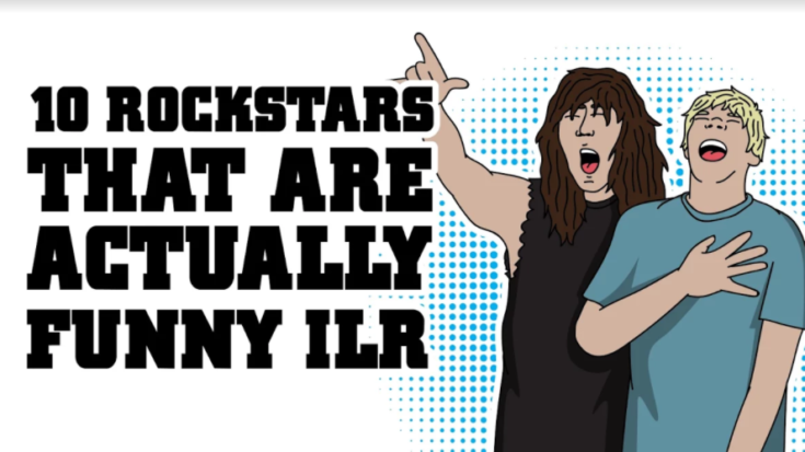 10_Rockstars_That_Are_Actually_Funny_ILR | I Love Classic Rock Videos
