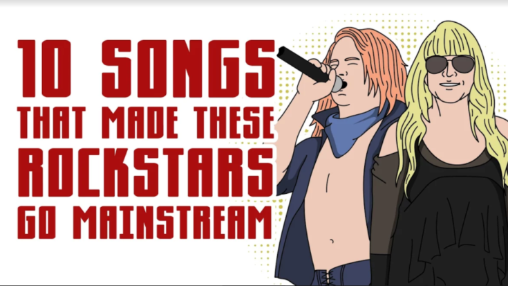 10 Songs That Made These Rockstars Go Mainstream | I Love Classic Rock Videos