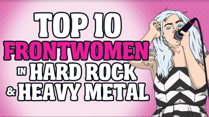 Top 10 Frontwomen In Hard Rock And Heavy Metal | I Love Classic Rock Videos