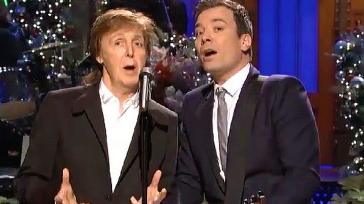 Paul McCartney And Jimmy Fallon Spread Holiday Cheer With Sugary Sweet ‘Wonderful Christmastime’ | I Love Classic Rock Videos