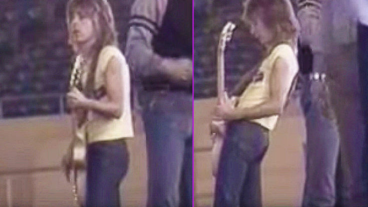 Randy Rhoads Tears It Up In The Only Known Footage Of The Legend During Soundcheck | I Love Classic Rock Videos