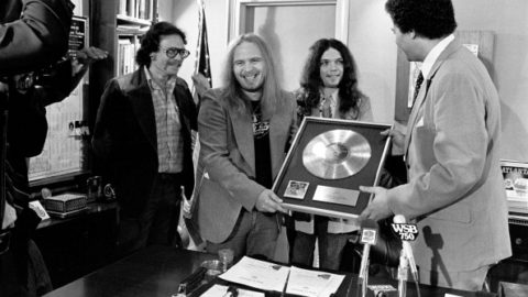 Lynyrd Skynyrd Presents a Gold Album to Mayor of Atlanta – April 15, 1977 | I Love Classic Rock Videos