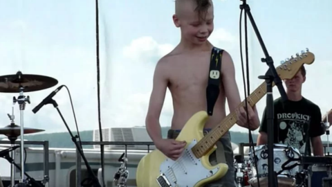 9-Year-Old Blows Everyone Away With Awesome Cover Of “Crazy Train” | I Love Classic Rock Videos