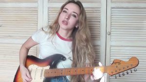 Girl Films Herself Playing SRV’s “Scuttle Buttin” And Our Jaws Immediately Dropped