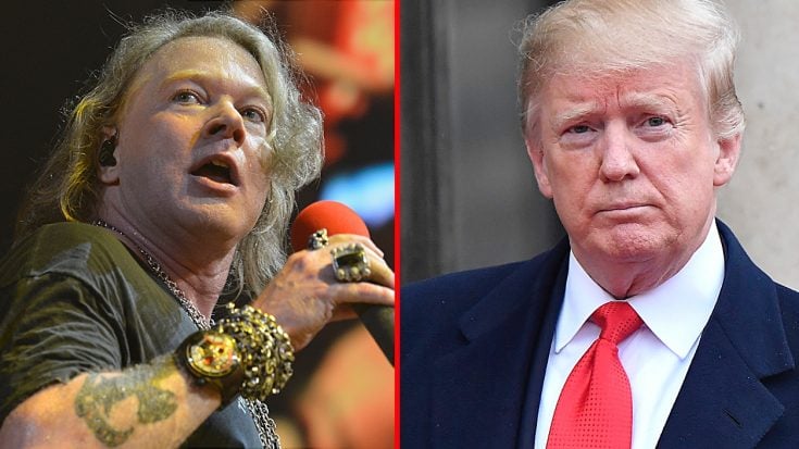 Axl Rose Slams President Trump For His Response To The California Wildfires | I Love Classic Rock Videos