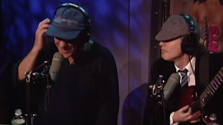 Howard Stern Hosts AC/DC for Stripped “You Shook Me All Night Long” So good! | I Love Classic Rock Videos