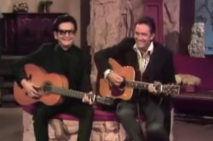 Roy Orbison and Johnny Cash “Oh, Pretty Woman” Duet Is Golden