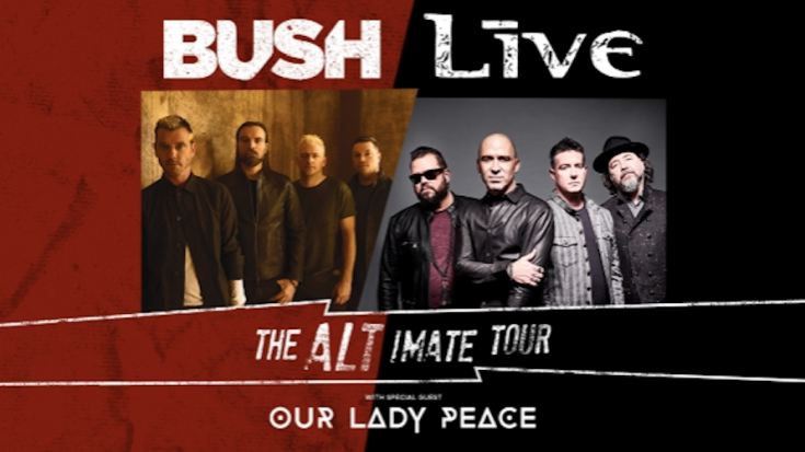 Bush and Live Co-Headline A 25th Anniversary Tour Across The US | I Love Classic Rock Videos
