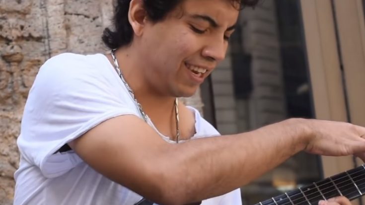 This Guitar Street Performance Of “Hotel California” Is Savage To Say The Least | I Love Classic Rock Videos