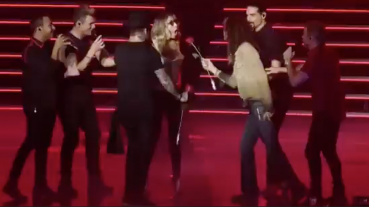 Steven Tyler Crashes Backstreet Boys Show, Shows Boy Band How It’s REALLY Done | I Love Classic Rock Videos