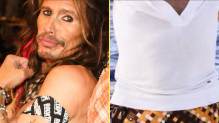 Steven Tyler Shows Off Bold Earth Day Outfit – Wait…Is That A Skirt? | I Love Classic Rock Videos