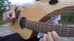 Comfortably Numb Played On A Harp Guitar Sounds Like A Golden Age Cover