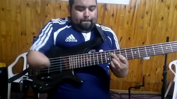 1 Handed Legend Slays It On The Bass Better Than Most People | I Love Classic Rock Videos
