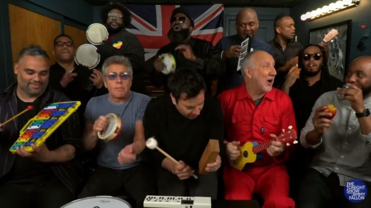 The Who Joins Jimmy Fallon and The Roots to perform their Classic “Won’t Get Fooled Again” with Children Instruments. | I Love Classic Rock Videos