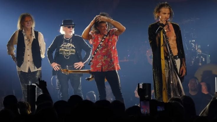 Watch Steven Tyler Call Out “Unhappy” Fan In New Jersey | I Love Classic Rock Videos